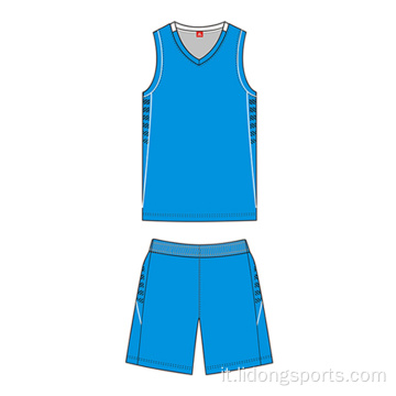 Basketball Uniform Wear Youth Basketball Jersey e Shorts